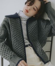 B:MING by BEAMS | ニット ジップ ブルゾン(カーディガン/ボレロ)