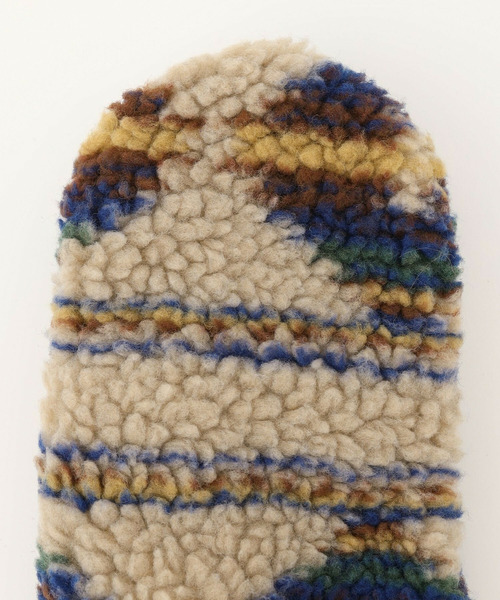 FRAPBOIS（フラボア）の「ボアミトン（手袋・レディース・ブラック/ベージュ・FREE）」の8枚目の写真