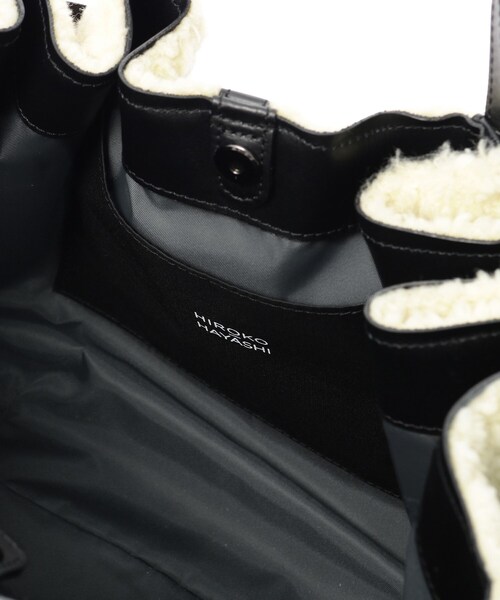 HIROKO HAYASHI（ヒロコハヤシ）の「PANIER COCCOLINA（パニエ コッコリーナ）ハンドバッグ（ハンドバッグ・レディース・アイボリー系4・00）」の9枚目の写真