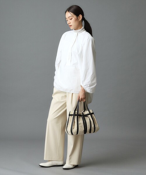 HIROKO HAYASHI（ヒロコハヤシ）の「PANIER COCCOLINA（パニエ コッコリーナ）ハンドバッグ（ハンドバッグ・レディース・アイボリー系4・00）」の16枚目の写真