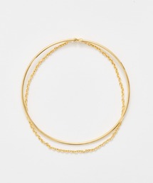 FETICO（フェティコ）の「【FETICO/フェティコ】FETICO×BLANC IRIS chain combination chooker/ブランイリス別注チェーンチョーカー/ネックレス（ネックレス）」