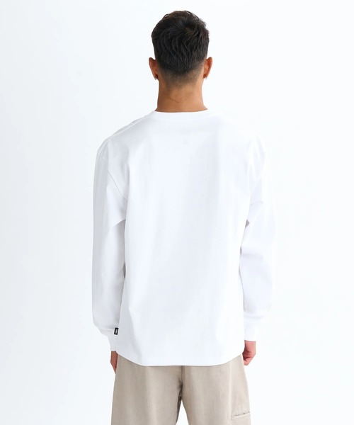 Quiksilver(クイックシルバー)の「TC OLD ENGLISH LT/クイックシルバースリーブロゴプリント長袖ロンT(Tシャツ/カットソー・メンズ・ブラック/ホワイト・MEDIUM/LARGE/X-LARGE)」の13枚目の写真