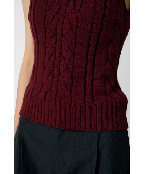 セール】CABLE KNIT キャミソール（キャミソール）｜MOUSSY