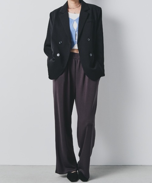 ウエストギャザーリラクシングパンツ（その他パンツ）｜bita.（ビタ