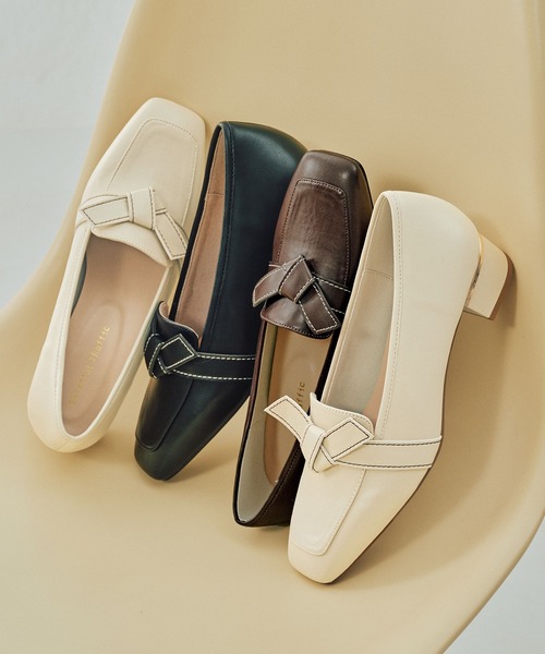 ORiental TRaffic（オリエンタルトラフィック）の「通勤靴 WEB限定 2025秋冬新作 リボンデザイン 甲深 パンプス /55301（パンプス・レディース・ブラック/ベージュ/ブラウン・34/35/36/37/38/39/40/41/42）」の15枚目の写真