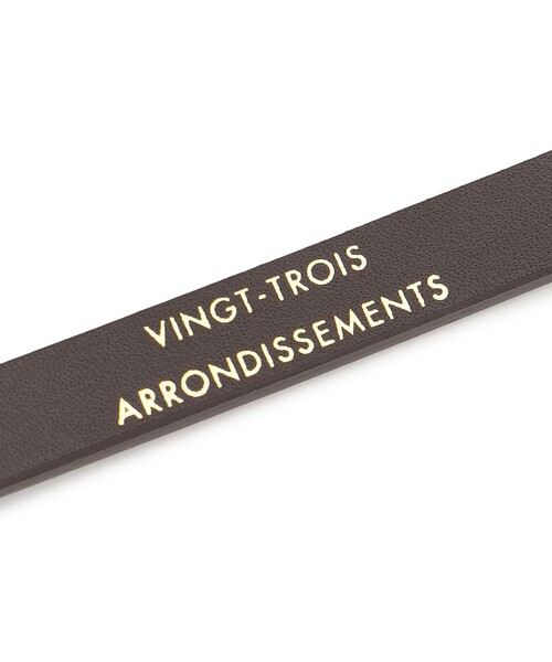 23区（ニジュウサンク）の「オーバルバックル ナロー ベルト（ベルト・レディース・ダークブラウン系/ブラック系・38/32/44）」の14枚目の写真