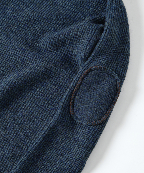 J.S.Homestead / ブランケット ステッチ リブ ニット（ニット/セーター