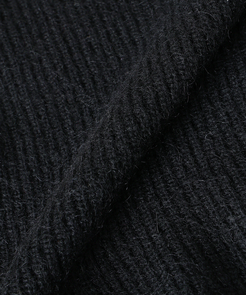 JOURNAL STANDARD J.S HOMESTEAD（ジャーナルスタンダードホームステッド）の「J.S.Homestead / ブランケット ステッチ リブ ニット（ニット/セーター・メンズ・ブルー系その他/ブラウン/ブラック/アイボリー・MEDIUM/LARGE）」の10枚目の写真