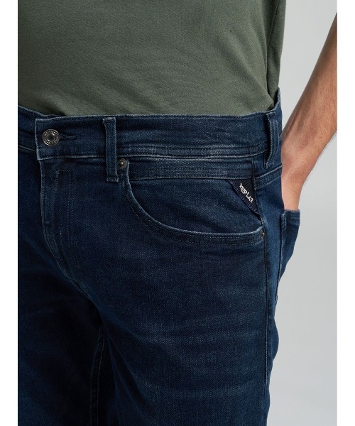 REPLAY(リプレイ)の「ストレートフィットGROVER Hyper Flex ブルーブラックデニム(デニムパンツ・メンズ・ダークブルー・W36xL32/W34xL32/W33xL32/W32xL32/W31xL32/W30xL32/W29xL32/W28xL32)」の6枚目の写真