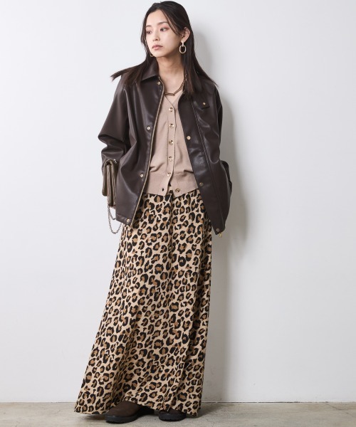 CHIC STYLE（シックスタイル）の「微起毛Vネックニットカーディガン＜大きいサイズ有＞シックスタイル（カーディガン/ボレロ・レディース・ブラック/グレー/ベージュ・M/L/LL/3L/4L/5L）」の15枚目の写真