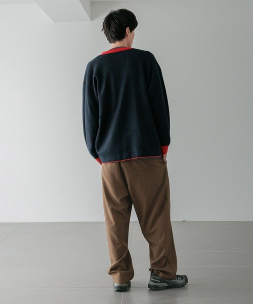 LOWRYS FARM(ローリーズファーム)の「【LFM(U)】リバーシブルセッケツニットカーデ 581677(カーディガン/ボレロ・メンズ・レッド/チャコールグレー/ブラウン・FREE)」の6枚目の写真
