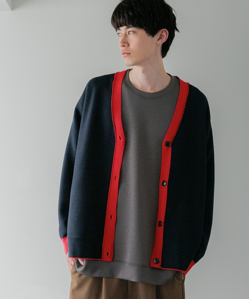 LOWRYS FARM(ローリーズファーム)の「【LFM(U)】リバーシブルセッケツニットカーデ 581677(カーディガン/ボレロ・メンズ・レッド/チャコールグレー/ブラウン・FREE)」の8枚目の写真