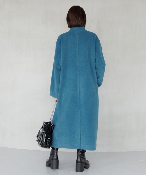 PAGEBOY チェスターコート セール】〈2WAY〉スタンドネックウールチェスターコート