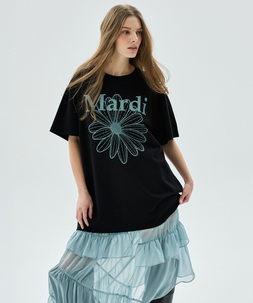 UNISEX TSHIRT FLOWERMARDI / ユニセックス Tシャツ フラワーマルディ