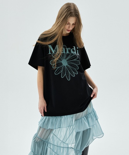 UNISEX TSHIRT FLOWERMARDI / ユニセックス Tシャツ フラワーマルディ
