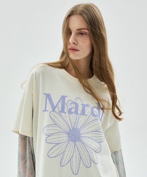 UNISEX TSHIRT FLOWERMARDI / ユニセックス Tシャツ フラワーマルディ