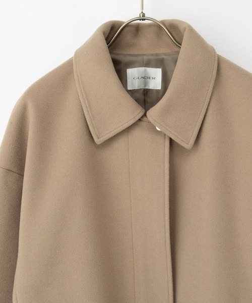 Honeys（ハニーズ）の「【抗菌防臭・静電気軽減】衿付ブルゾン（ブルゾン・レディース・キャメル/ブラック/グレイッシュベージュ/杢グレー・S/M/LL/L）」の18枚目の写真