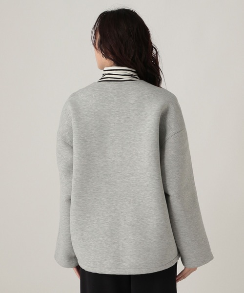 Elura(エルーラ)の「ダンボールブルゾン/600897(ブルゾン・レディース・ブラック/ライトグレー・FREE)」の14枚目の写真