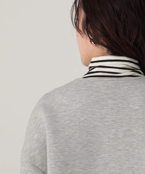 Elura(エルーラ)の「ダンボールブルゾン/600897(ブルゾン・レディース・ブラック/ライトグレー・FREE)」の7枚目の写真