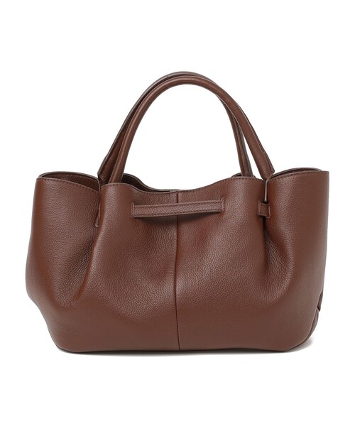Beau're（ヴュレ）の「BEAURE: ヒネリ 金具付き バッグ（トートバッグ・レディース・ブラック/ブラウン・ONE SIZE）」の18枚目の写真