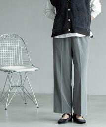 OPAQUE.CLIP | ウォームタッチ イージーワイドパンツ【洗濯機洗OK/ストレッチ】≪SS～LL≫(その他パンツ)