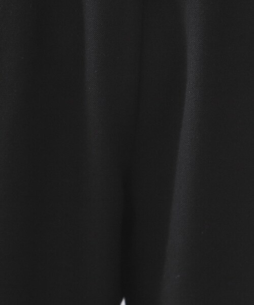 OPAQUE.CLIP（オペークドットクリップ）の「ウォームタッチ イージーワイドパンツ【洗濯機洗OK/ストレッチ】≪SS～LL≫（その他パンツ・レディース・チャコールグレー/キャメル/ブラック/オフホワイト・40/38/36/34/42）」の9枚目の写真