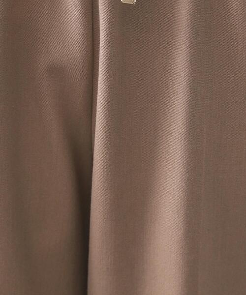 OPAQUE.CLIP（オペークドットクリップ）の「ウォームタッチ イージーワイドパンツ【洗濯機洗OK/ストレッチ】≪SS～LL≫（その他パンツ・レディース・チャコールグレー/キャメル/ブラック/オフホワイト・40/38/36/34/42）」の14枚目の写真