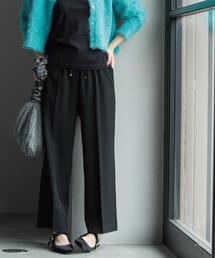 OPAQUE.CLIP | ウォームタッチ イージーワイドパンツ【洗濯機洗OK/ストレッチ】≪SS～LL≫(その他パンツ)