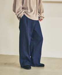 LAKOLE | フロントタックデニムパンツ / 592179(デニムパンツ)