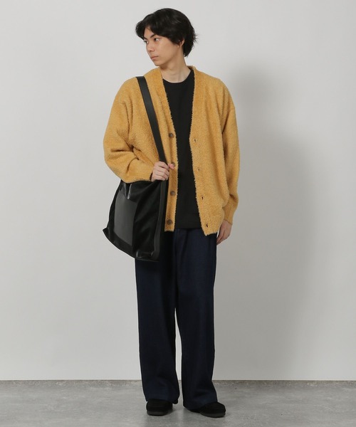 LAKOLE（ラコレ）の「フロントタックデニムパンツ / 592179（デニムパンツ・メンズ・インディゴブルー/ブラック・LARGE/MEDIUM）」の6枚目の写真