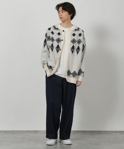 LAKOLE（ラコレ）の「フロントタックデニムパンツ / 592179（デニムパンツ・メンズ・インディゴブルー/ブラック・LARGE/MEDIUM）」の7枚目の写真