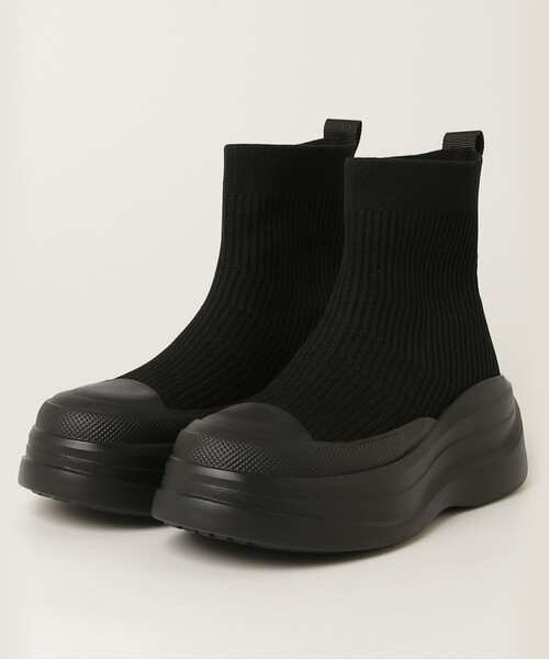 セール】【atelier brugge/アトリエブルージュ】撥水ニットブーツ