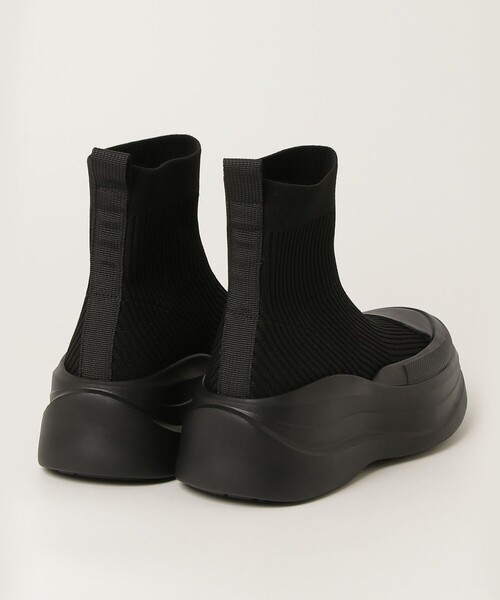 fredy emue（フレディエミュ）の「【atelier brugge/アトリエブルージュ】撥水ニットブーツ（ブーツ・レディース・ブラック・M/S）」の5枚目の写真