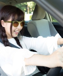 salle de bal | 【 Calmo Gumi / カルモグミ 】折りたたみ偏光サングラス ボストン型　PDI(サングラス)