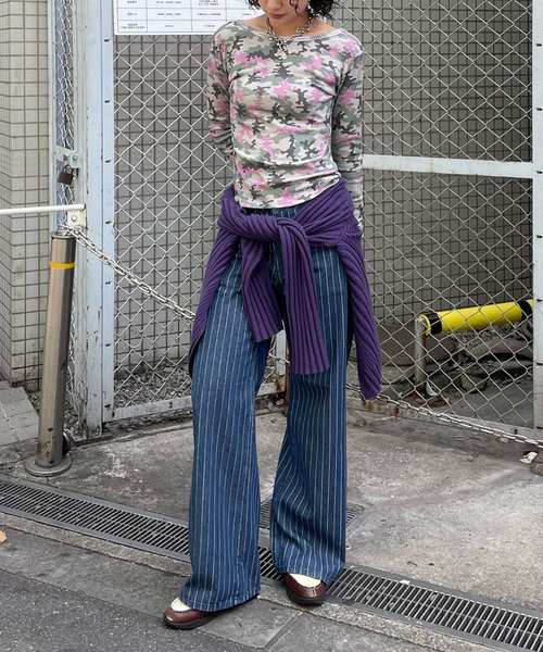 ストライプデニム（デニムパンツ）｜Oriens JOURNAL STANDARD