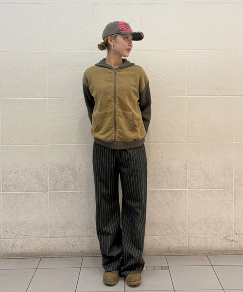 Oriens JOURNAL STANDARD（オリエンス ジャーナルスタンダード）の「ストライプデニム（デニムパンツ・レディース・ブラック/ブルー系その他・36/38）」の20枚目の写真