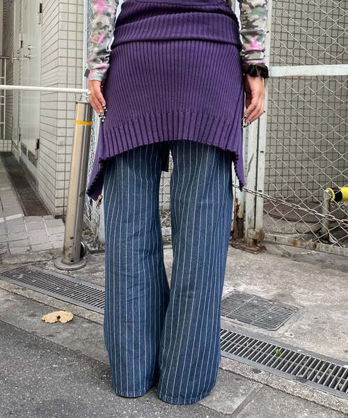 ストライプデニム（デニムパンツ）｜Oriens JOURNAL STANDARD