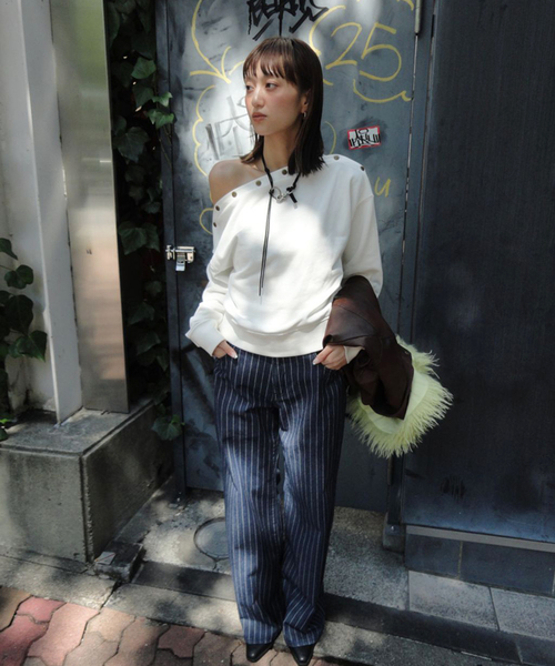 ストライプデニム（デニムパンツ）｜Oriens JOURNAL STANDARD