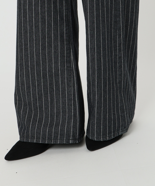 Oriens JOURNAL STANDARD（オリエンス ジャーナルスタンダード）の「ストライプデニム（デニムパンツ・レディース・ブラック/ブルー系その他・36/38）」の14枚目の写真