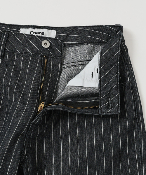 Oriens JOURNAL STANDARD（オリエンス ジャーナルスタンダード）の「ストライプデニム（デニムパンツ・レディース・ブラック/ブルー系その他・36/38）」の12枚目の写真