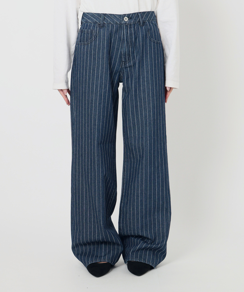 ストライプデニム（デニムパンツ）｜Oriens JOURNAL STANDARD