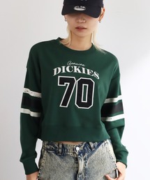 【GENUINE DICKIES/ジェニュインディッキーズ】裏毛 クルーネック ショート丈 スウェット トレーナー