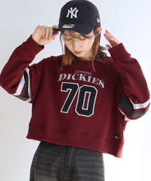 【GENUINE DICKIES/ジェニュインディッキーズ】裏毛 クルーネック ショート丈 スウェット トレーナー
