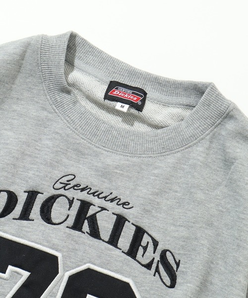 Dickies(ディッキーズ)の「【GENUINE DICKIES/ジェニュインディッキーズ】裏毛 クルーネック ショート丈 スウェット トレーナー(スウェット・レディース・杢グレー/ワインレッド/グリーン・L/M)」の20枚目の写真