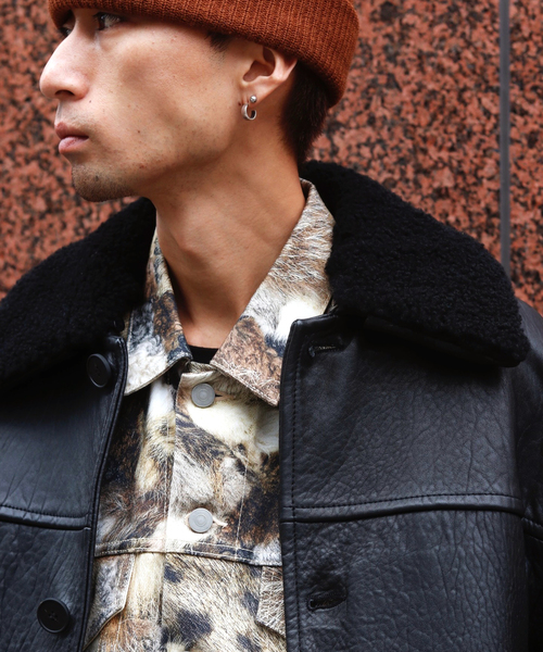WISM(ウィズム)の「TOLQ / トルク Printed Trucker Jacket(その他アウター・メンズ・その他・4/3)」の10枚目の写真