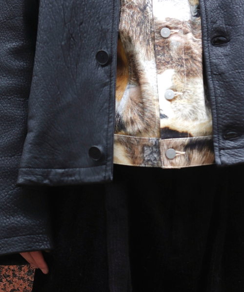 WISM(ウィズム)の「TOLQ / トルク Printed Trucker Jacket(その他アウター・メンズ・その他・4/3)」の9枚目の写真