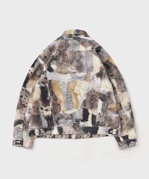 WISM(ウィズム)の「TOLQ / トルク Printed Trucker Jacket(その他アウター・メンズ・その他・4/3)」の7枚目の写真