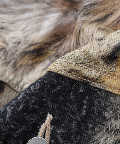 WISM(ウィズム)の「TOLQ / トルク Printed Trucker Jacket(その他アウター・メンズ・その他・4/3)」の2枚目の写真