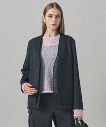 ICB｜アイシービーのノーカラージャケット通販 - ZOZOTOWN