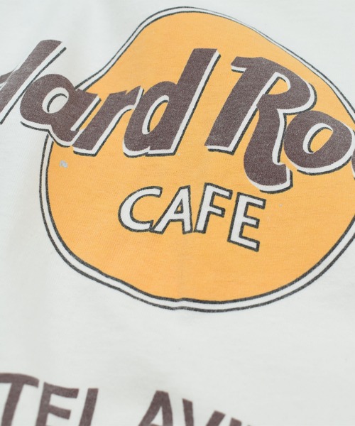 VINTAGE(ヴィンテージ)の「【USED】90’s HARD ROCK CAFE 企業ロゴ Tシャツ USA製(Tシャツ/カットソー・メンズ・ホワイト・X-LARGE)」の8枚目の写真